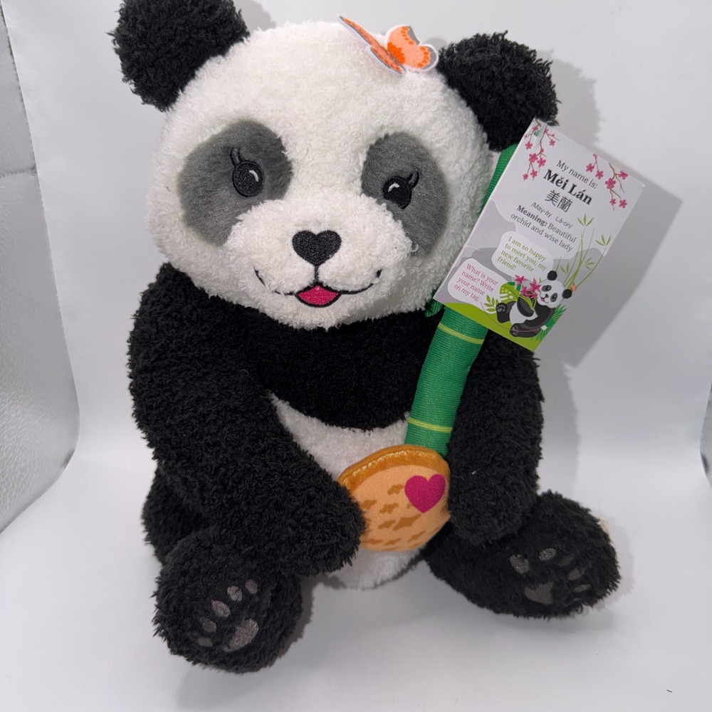 Little Brownie Bakers Small Mei Lan Panda Plush Girl Scout Cookie Kawaii Soft